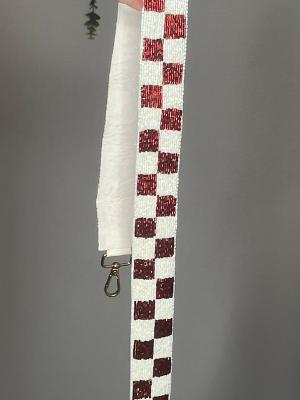 Beaded purse strap